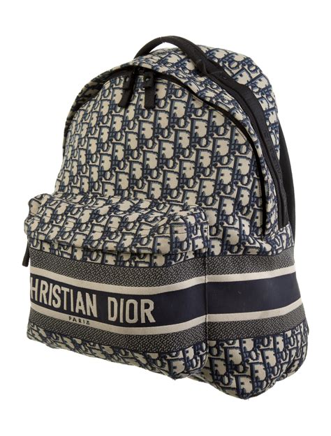 christian dior oblique backpack.